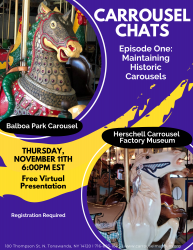 Carrousel Chats: Episode One: Maintaining Historic Carousels
