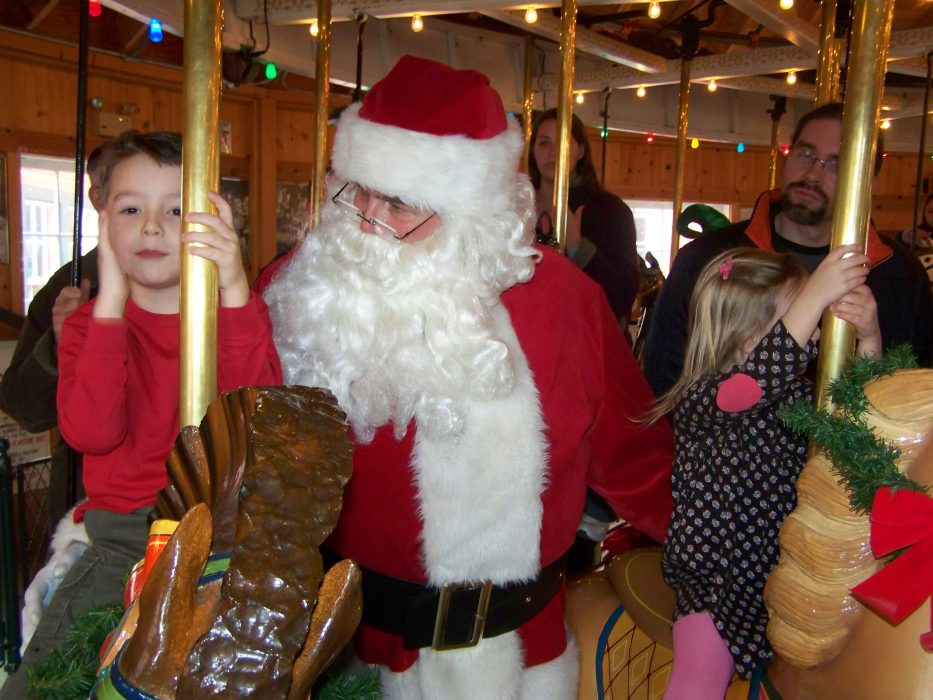 Gallery 1 - Santa on the Carrousel